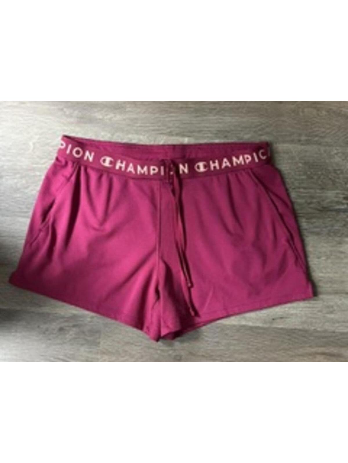 Champion Authentic Athleticwear Burgundy Shorts Large